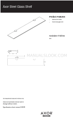 Axor 41250800 Specification Sheet