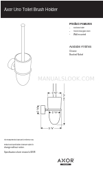 Axor 41535821 Specification Sheet