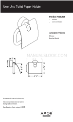 Axor 41538001 Specification Sheet