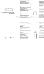 Cioccolato COMBI-CODE CL60266 Instructions For Use