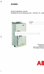 ABB ACS850 series Handbuch zur Schnellinstallation