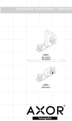 Axor Citterio 39134XX1 Installation Instructions Manual