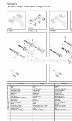 Axor Citterio 39143XX1 Parça Listesi