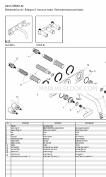 Axor Citterio M 10303181 Teileliste