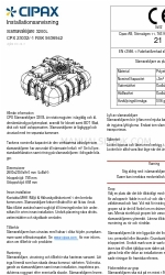 Cipax CPX 23032 Installation Manual