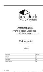 ARCA ArcaCash 2600 Рабочая инструкция