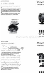 Arca-Swiss monoball p0 Plus Manual de inicio rápido