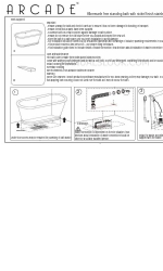 Arcade Albermarle ARC25 インストレーション・インストラクション