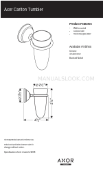 Axor 41434001 Spezifikationsblatt