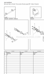 Axor Axor Montreux Towel Bar 42060XX0 Список деталей