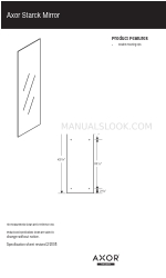 Axor Axor Starck Mirror 40140000 Specification Sheet