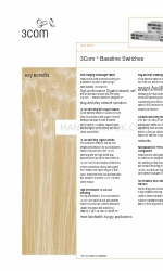 3Com Baseline Switch Manuale d'uso