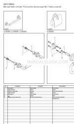 Axor Citterio 41738XX0 Перелік деталей