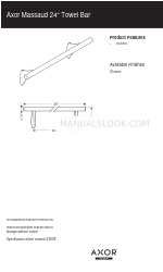 Axor Massaud 42260000 Lembar Spesifikasi