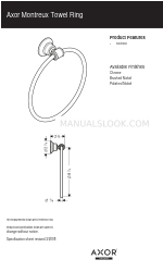 Axor Montreux 42021XX0 Характеристики и размеры