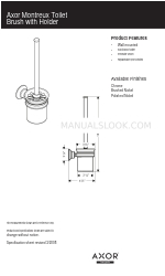 Axor Montreux 42035830 Hoja de especificaciones