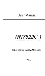 Arcadyan WN7522C 1 사용자 설명서