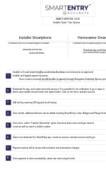 Accurate Technology SMARTENTRY Handbuch für Installateure