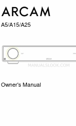 Arcam A25 Owner's Manual