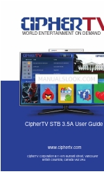 CipherTV STB 3.5A Panduan Pengguna