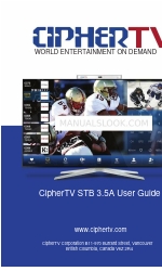 CipherTV STB 3.5A Panduan Pengguna