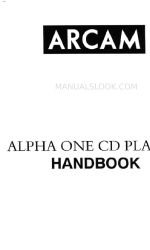 Arcam ALPHA ONE Manual