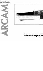 Arcam Digital Pre -Amplifier Delta 110 Manual