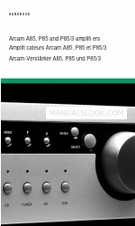 Arcam DiVA A85 Manual