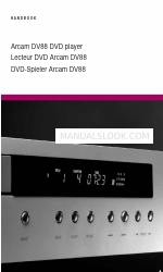 Arcam DV88 Manual