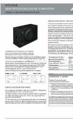 AXTON ATB120QB インストレーション＆オペレーションマニュアル