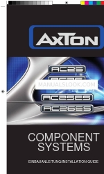 AXTON AC26 Manuale