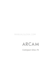 Arcam CD23 Handbuch