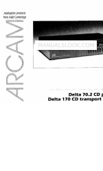 Arcam Delta 170 Handbuch