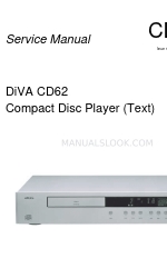 Arcam DiVA CD62 Service Manual