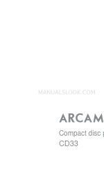 Arcam FMJ CD33 Manuale