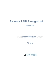 Cirago NUS1000 User Manual