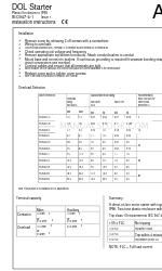 ABB DOL Starter Instrucciones de instalación