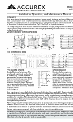 Accurex XID Посібник з монтажу, експлуатації та технічного обслуговування