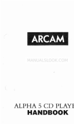 Arcam Alpha 5 Посібник