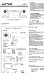 Axvue E632 Gebruiksaanwijzing