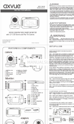 Axvue E9650W 取扱説明書