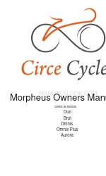 Circe Cycles Morpheus Aurora Manuale d'uso