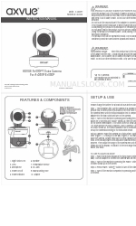 Axvue A1080PT Manuale di istruzioni