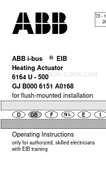 ABB i-bus 6164 U-500 Operating Instructions Manual