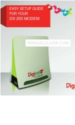 Digicel DX-250 Посібник з налаштування