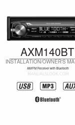 Axxera AXM140BT Manual del usuario