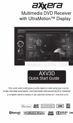 Axxera AXV3D Manual de início rápido