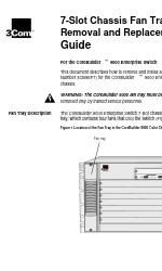 3Com CoreBuilder 9000 Руководство по снятию и замене