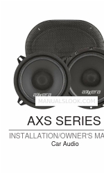 Axxera AXS514 Manuel d'installation et d'utilisation