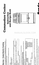 Creda Commodore 49119 Buku Instruksi dan Resep